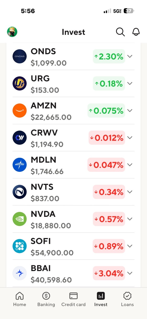 My portfolios starting 2026. A ticking time bomb if the AI bubble bursts.