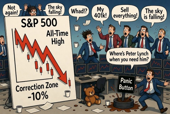 Peter Lynch给moomoo社区的永恒智慧：真正的代价不是市场的回调——而是你对它的反应