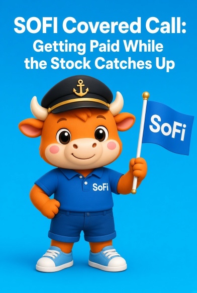 SOFI Covered Call: รับเงินกินพรีเมียมระหว่างรอราคาหุ้นไล่กวด