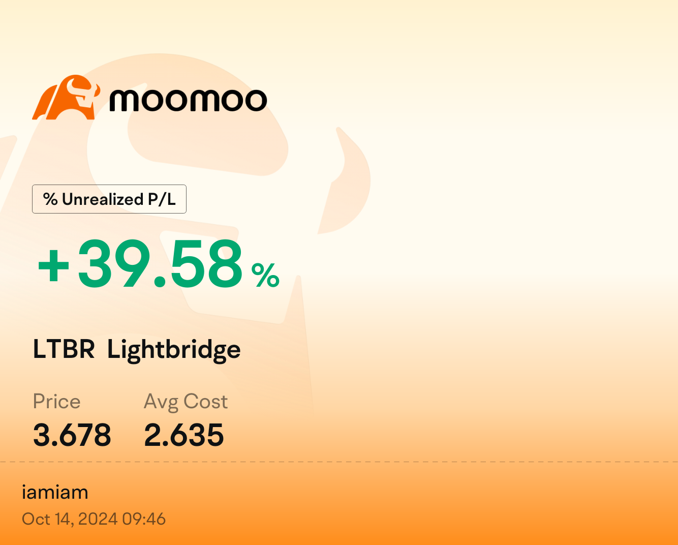 $Lightbridge (LTBR.US)$ 哦，是的 $Lightbridge (LTBR.US)$