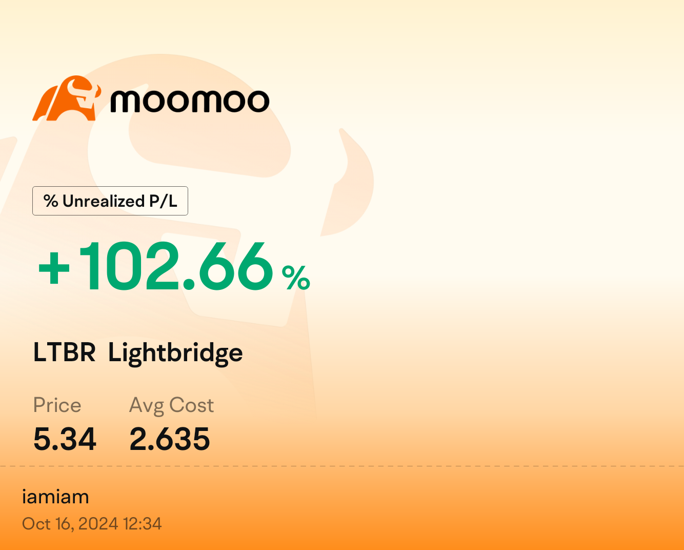 $Lightbridge (LTBR.US)$ 嗯，是的，那发生了 $Lightbridge (LTBR.US)$