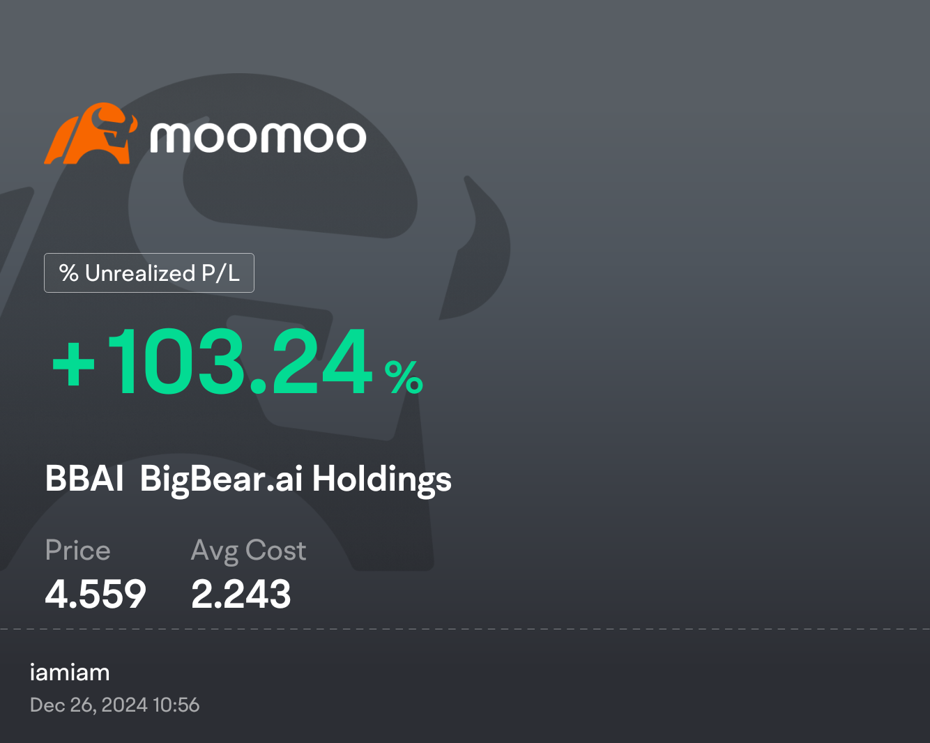 $BigBear.ai Holdings (BBAI.US)$ 爆炸 💥  $BigBear.ai Holdings (BBAI.US)$