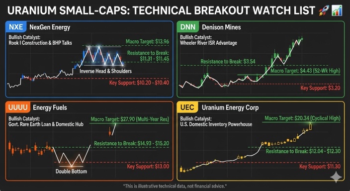 หุ้นยูเรเนียมตัวเล็ก (Small-cap) พร้อมที่จะเบรคเอาท์ (Breakout) หรือยัง?