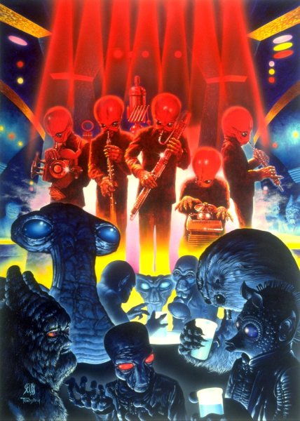 Star Wars Cantina by Bill Selby (1978)