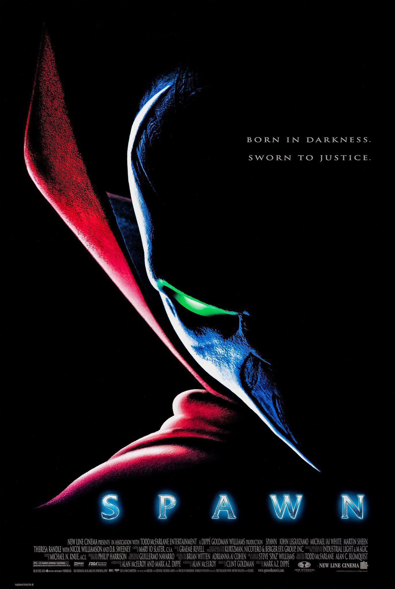 《Spawn》于27年前的1997年8月1日在电影院首映 🍿⛓️💚