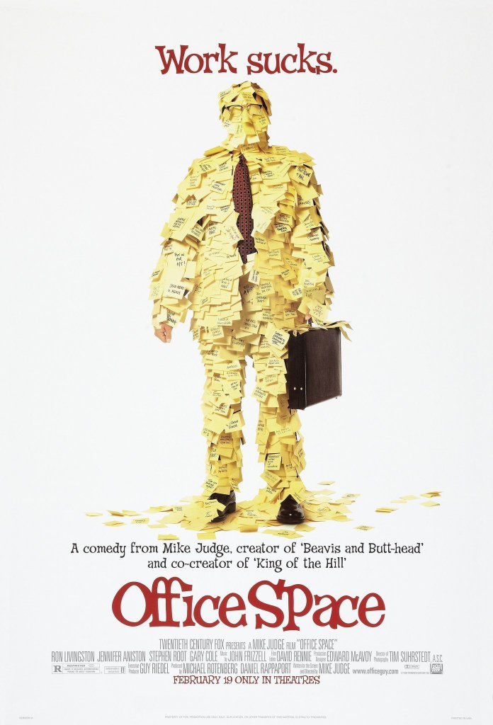 'Office Space' premiered in theaters 26 years ago, February 19, 1999