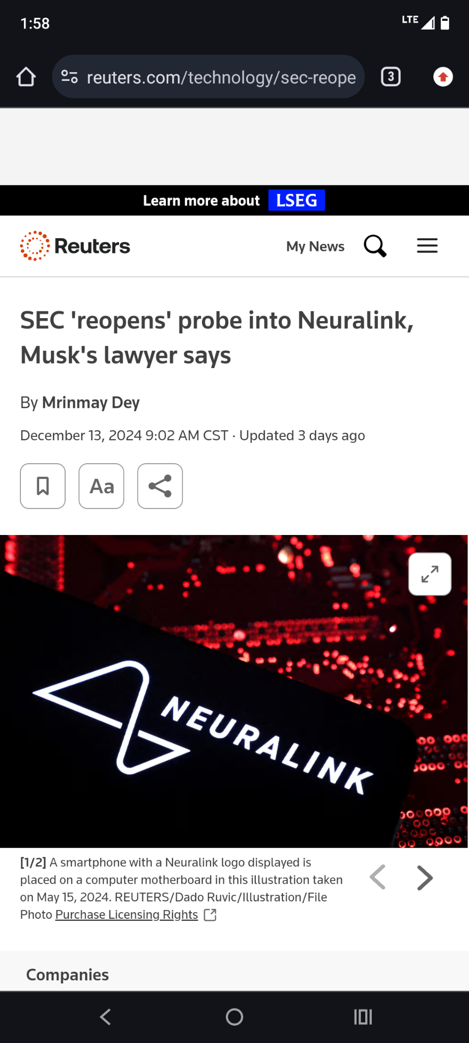 $Tesla (TSLA.US)$ looks like Elon still playing games. [Share Link: reuters.com/tec...] add in his attempts to hide the deaths caused by his self driving 🐂💩 w...