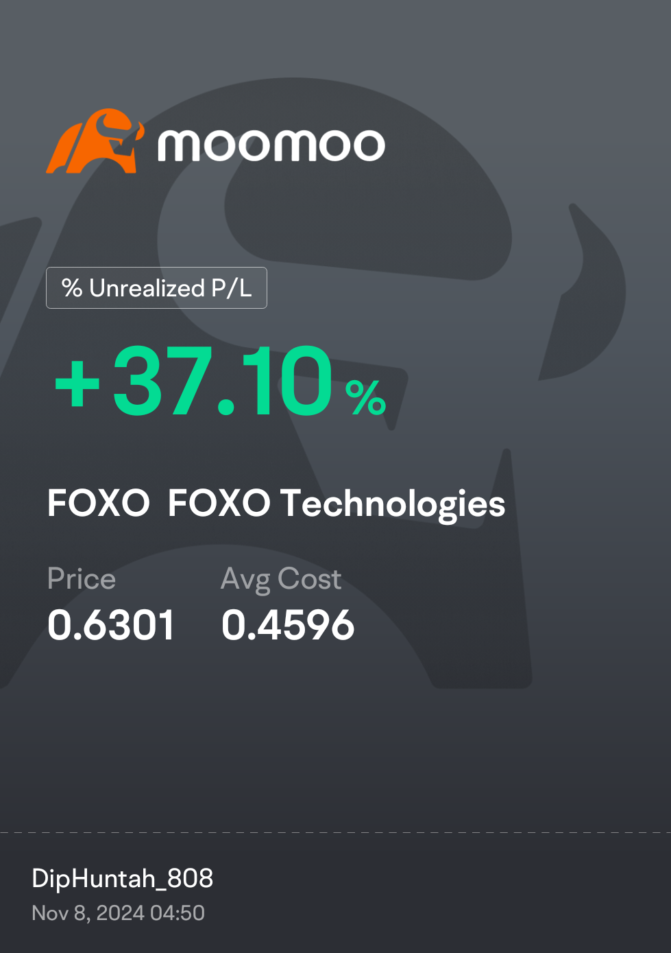 $フォクソ テクノロジーズ (FOXO.US)$