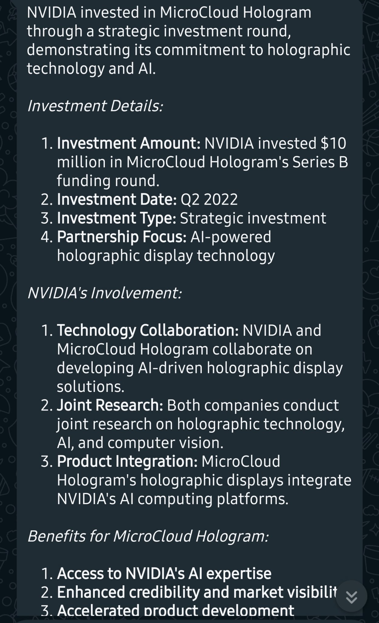 $MicroCloud Hologram (HOLO.US)$