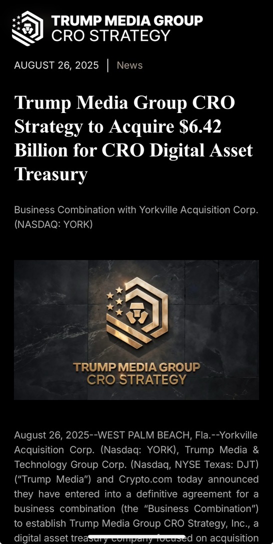 關於$CRO加密貨幣的重大消息👀