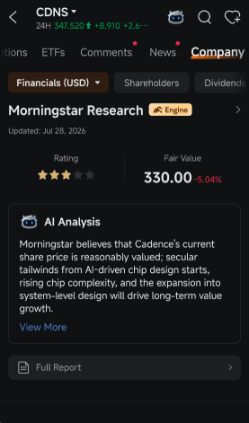 Cadence高達$81億的積壓訂單剛剛讓AI軟件變得不容忽視