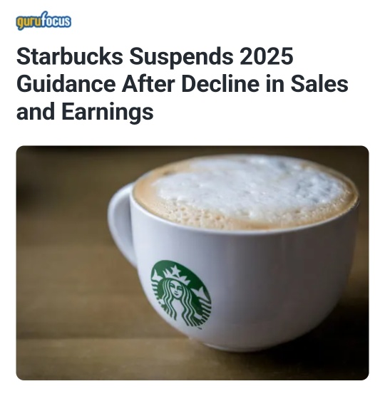 Starbucks is in deep trouble