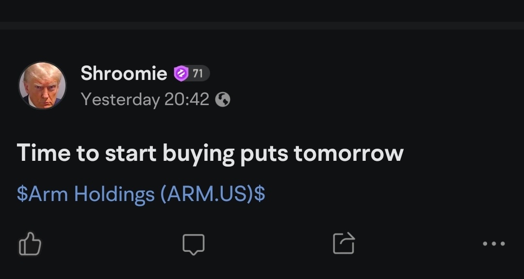 $ARM.US$  you're welcome