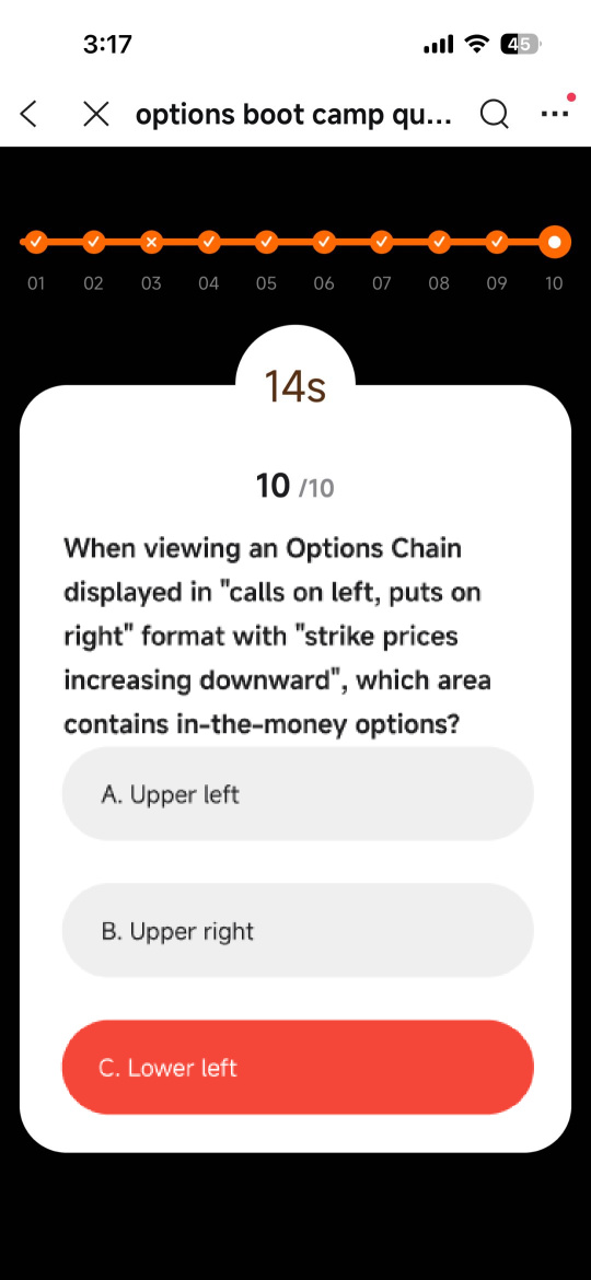 been reading the options chain wrong this whole time apparently