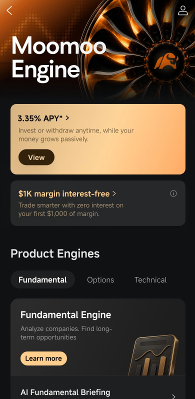 moomoo Engine 为您提供 $1000 的免息保证金，我确实算过这笔账