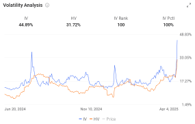 Put Options are Painfully Expensive: Trump's Tariff Leads to Record Options Trading