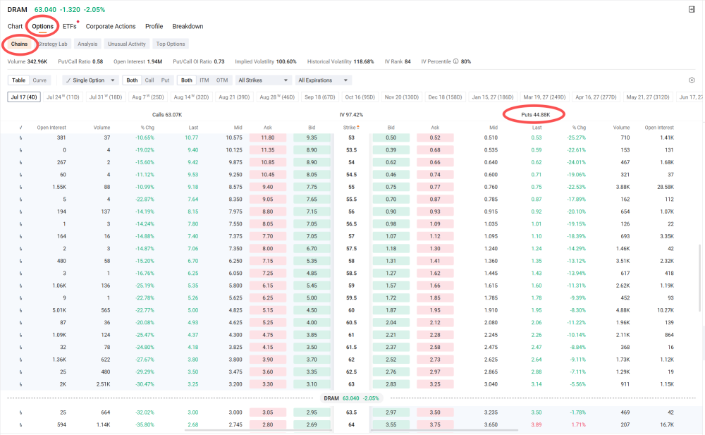 Memory Stocks Tanking. How to Protect Your Position with Options.
