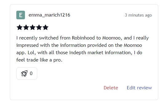 surfing on tradingview and, wow, I saw moo moo on there! Of course, I had to give my favorite app a 5-star review. And guess what? They gave me $5! Everyone, go...