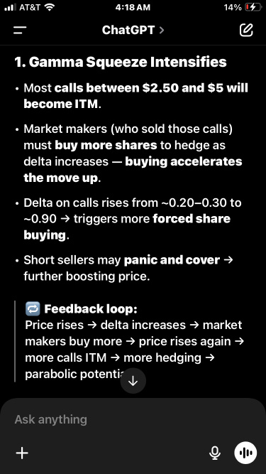 $open gamma 挤仓即将进入抛物线走势