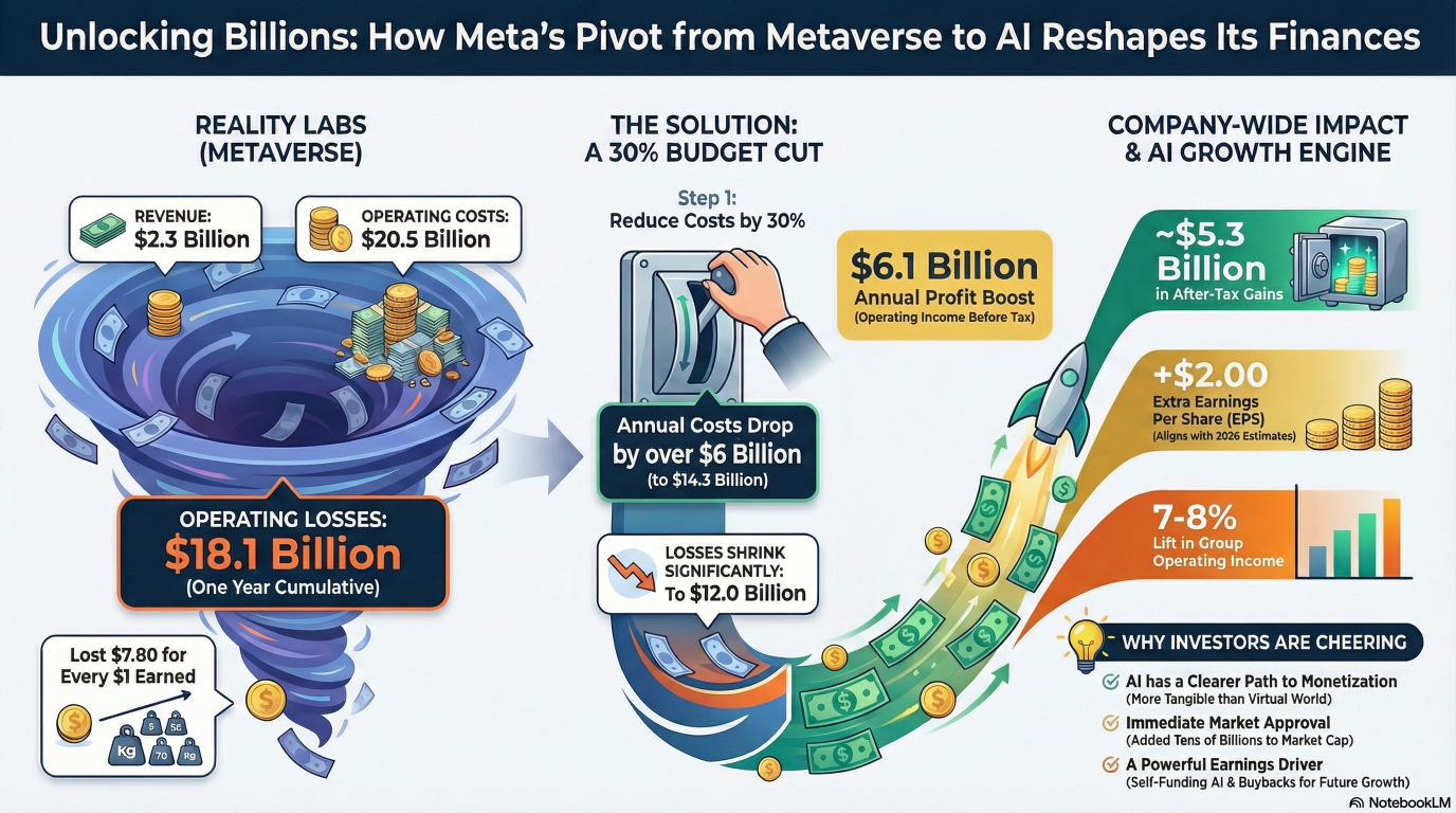 Meta削減元宇宙預算：30%的削減對盈利意味着什麼