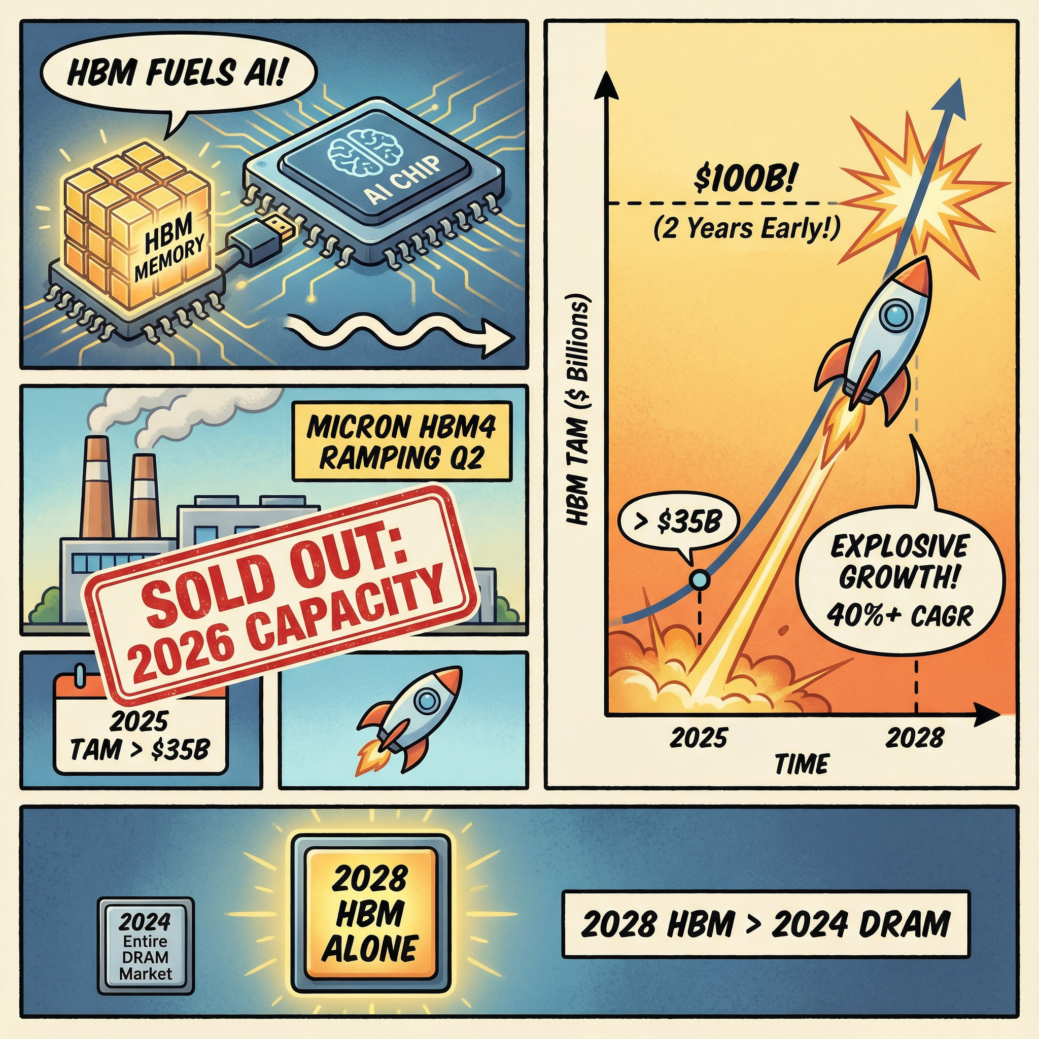 Forget the Sell-Off: Micron Proves the AI Feast Is Just Beginning
