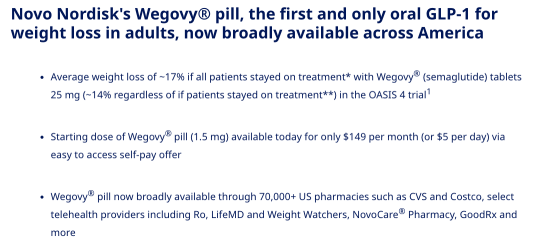 Oral Wegovy Officially Launches: Beyond Novo Nordisk, Digital Health Platforms Set to Reap a "Compliance Dividend"