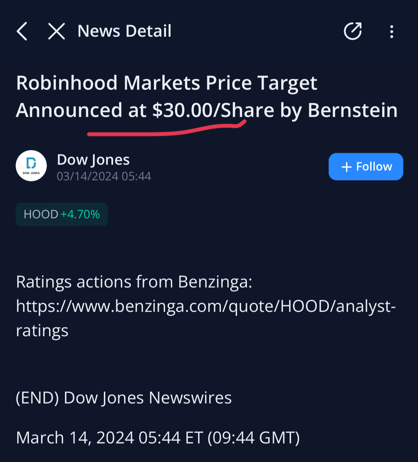 $Robinhood (HOOD.US)$