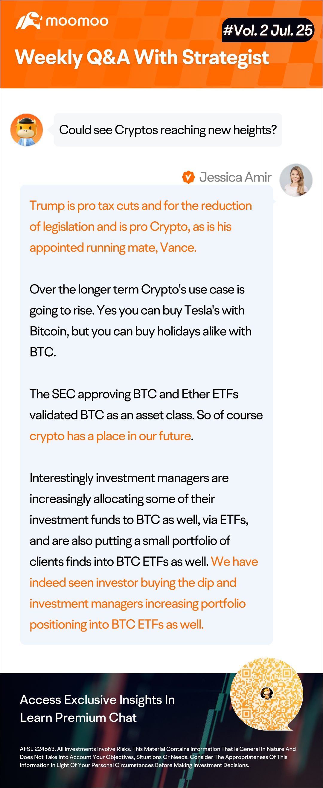 Weekly Q&A with a strategist: Insights on US stocks and crypto (Vol.2)