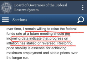 Rate Hikes instead of Rate Cuts?