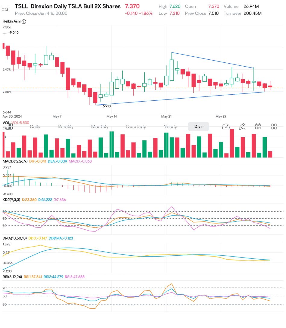 I am buying TSLL calls.