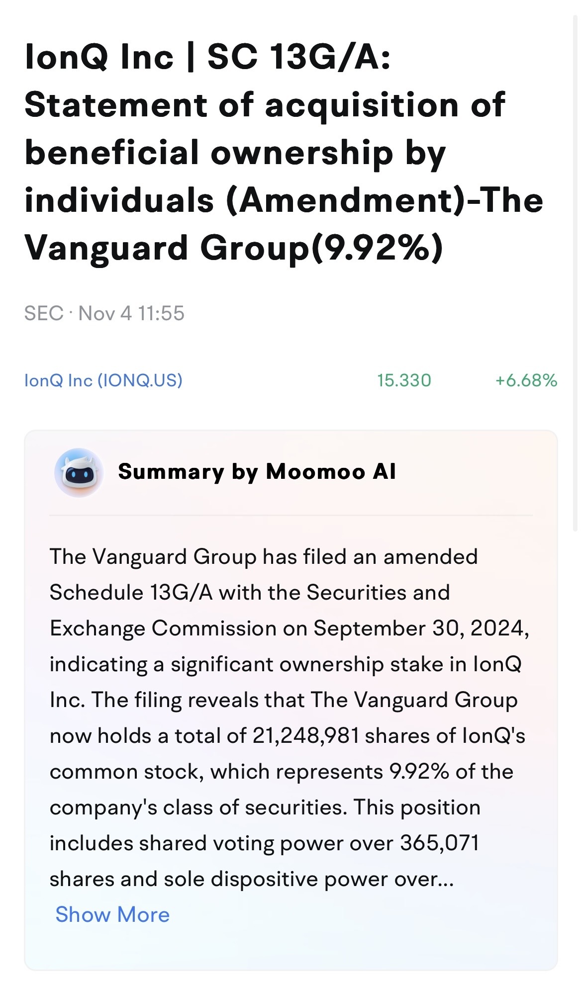 $IonQ Inc (IONQ.US)$ 只是提醒你....