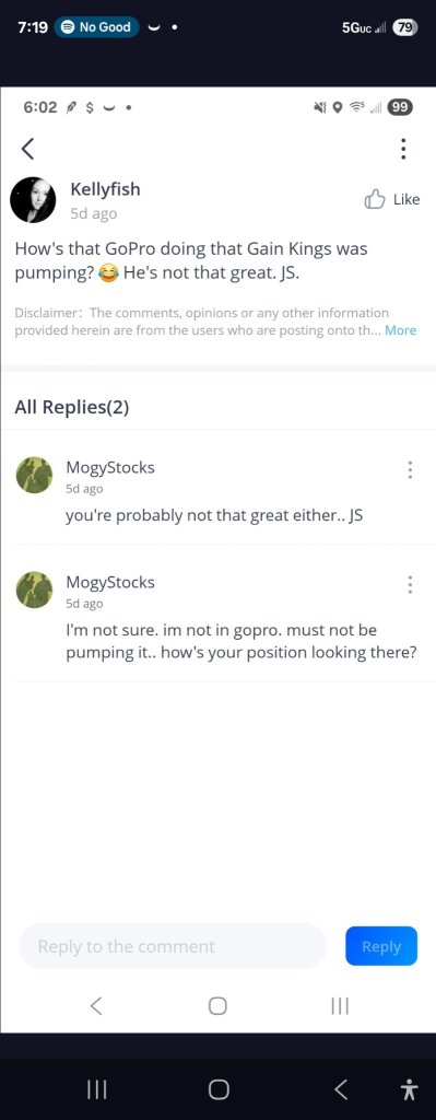 哈哈.. 她說我的GoPro通話很糟？？？