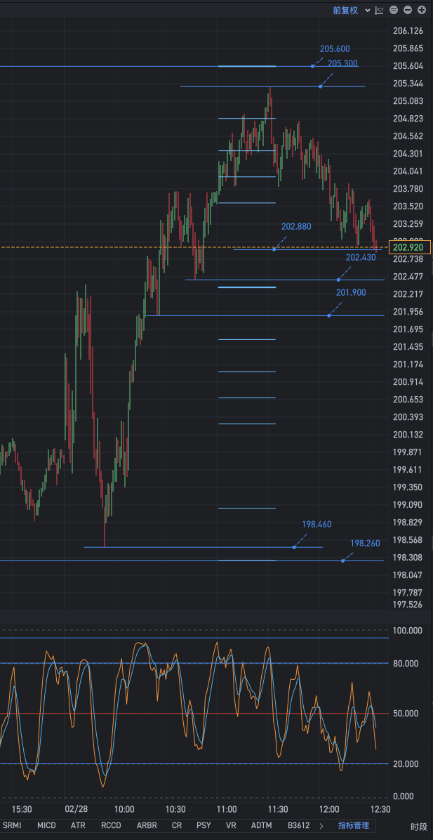 Tesla Intraday Replay: Arched Triumphal Arch