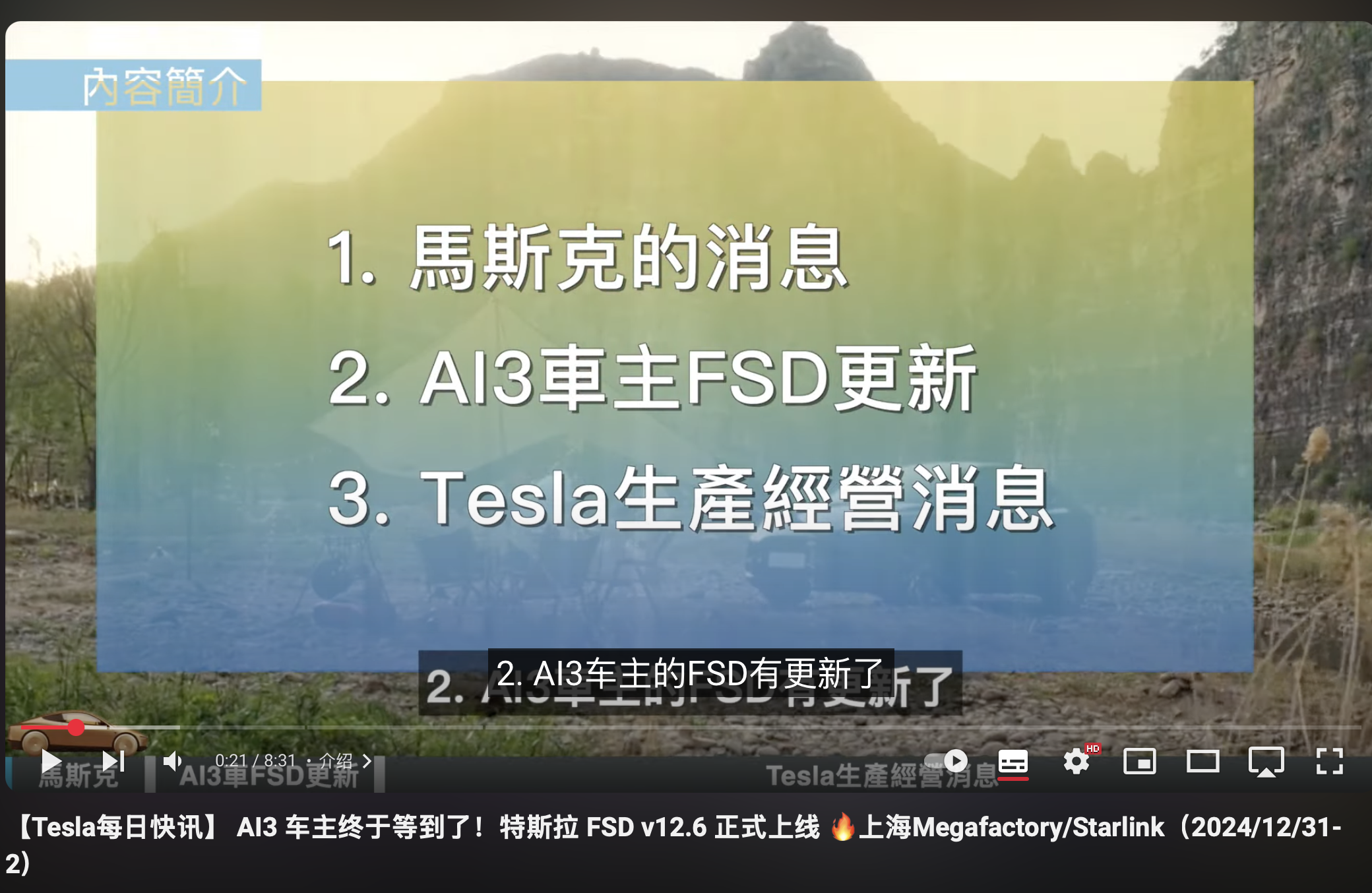 12月31日周二Tesla盘前复盘图表纵览几何解析式