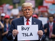 Trump said he would buy a Tesla to show his support for Musk.