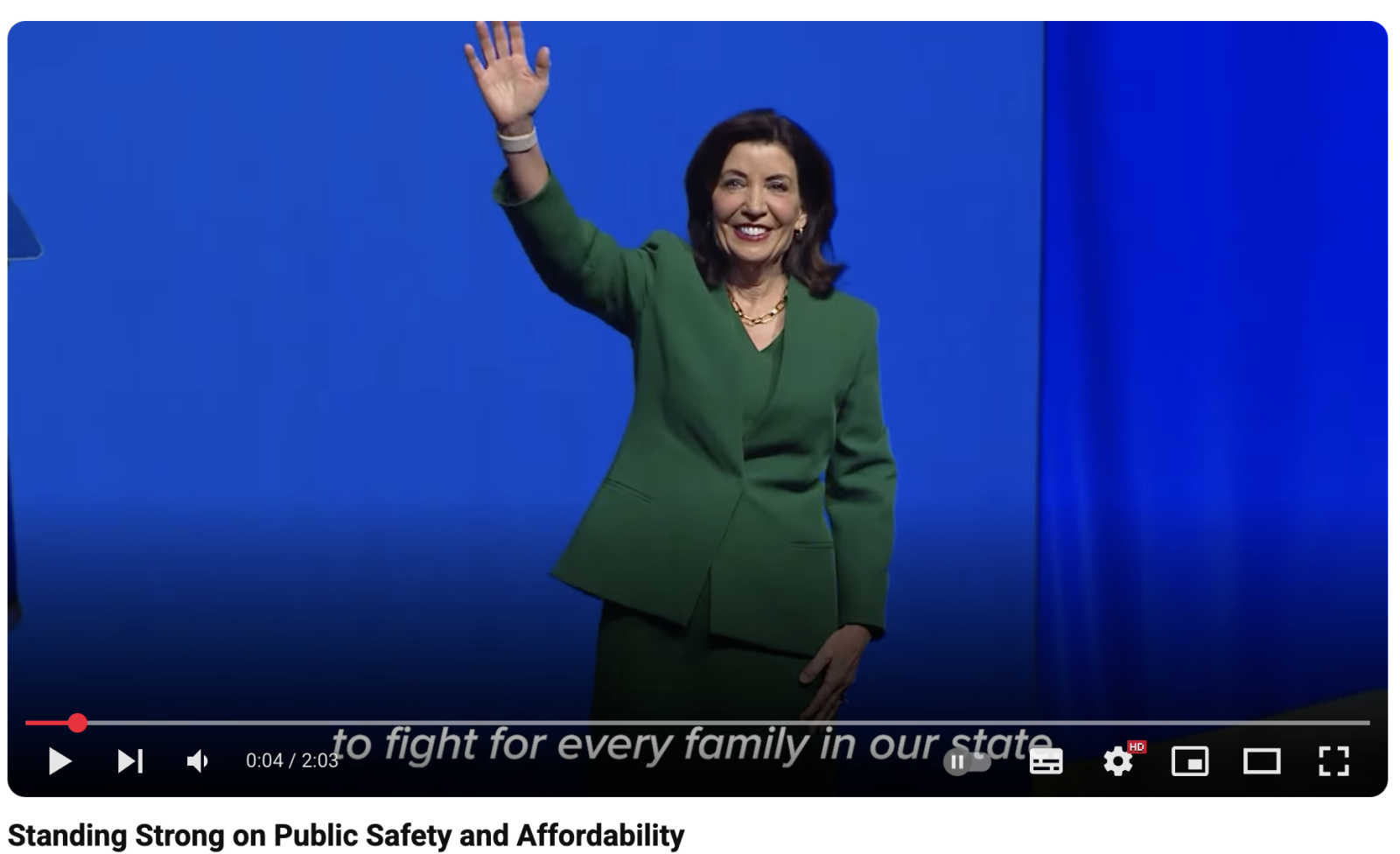 纽约州州长Kathy Hochul（凯西·霍楚尔） - moomoo 社区