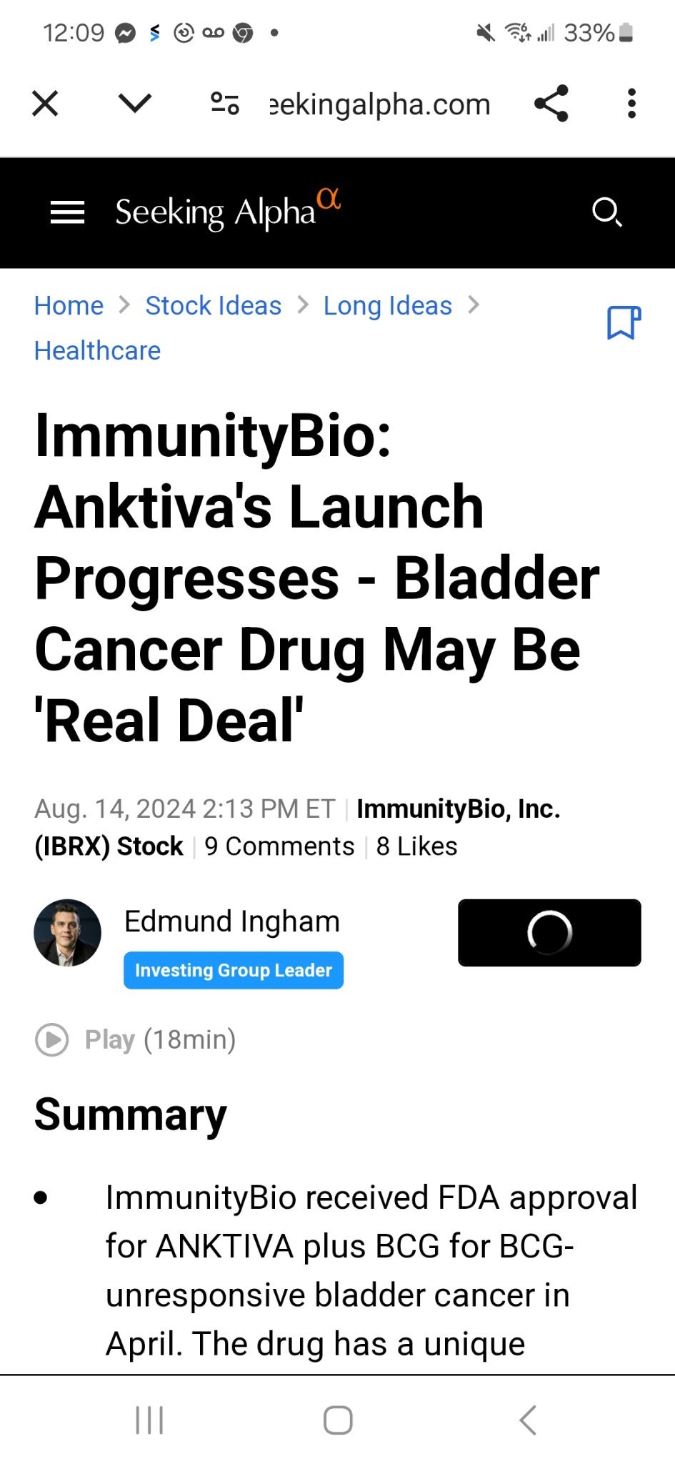 $ImmunityBio (IBRX.US)$