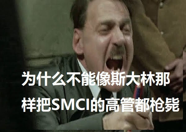 $超微电脑 (SMCI.US)$ 真tmd 坑爹 把整个板块都带崩了