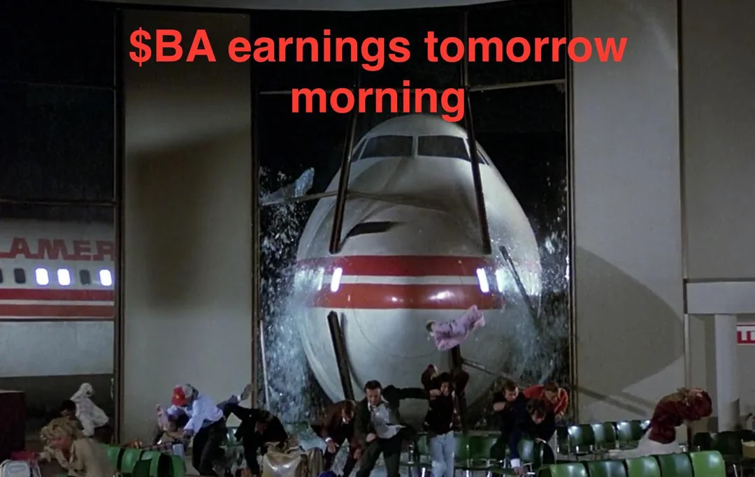 Everyone taking about $Tesla (TSLA.US)$ after hours, but no one said anything about $Boeing (BA.US)$