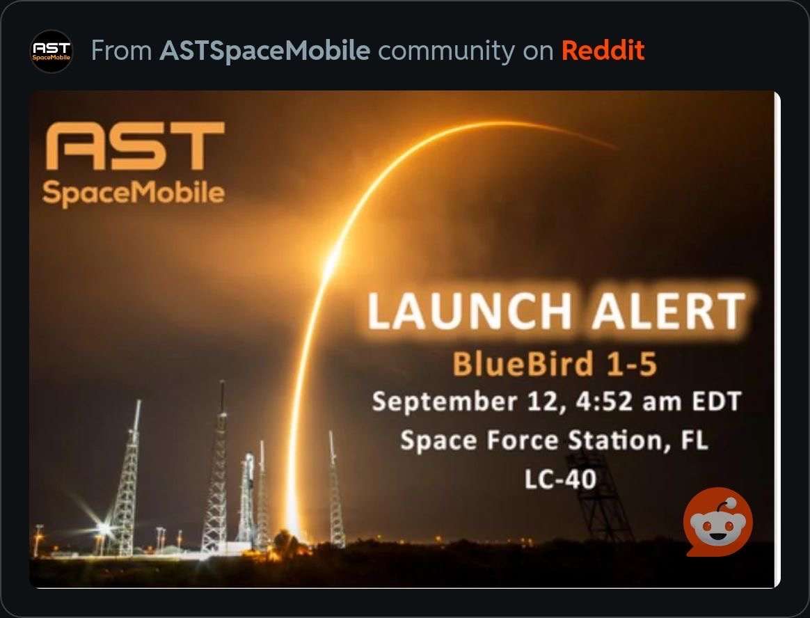 $AST SpaceMobile (ASTS.US)$