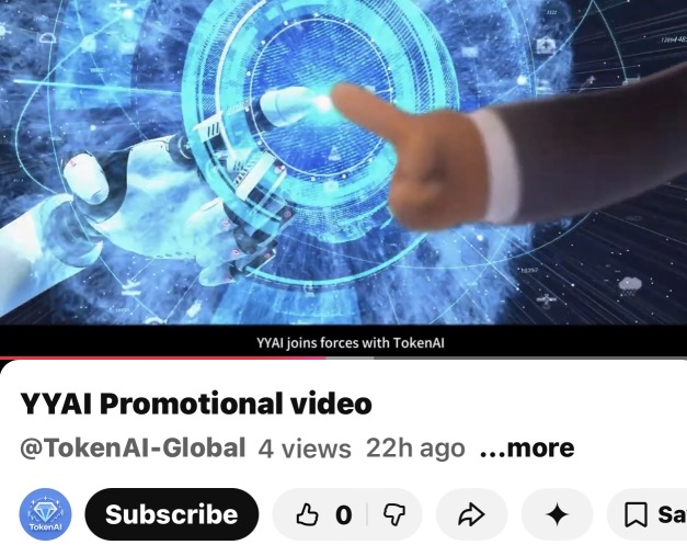 YYAI的新官方YouTube頻道！