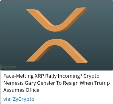 XRP Nemesis Gary Gensler To Resign When Trump Assumes Office