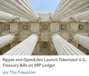 Tokenized U.S. Treasury bills (T-bills) on the XRP Ledger