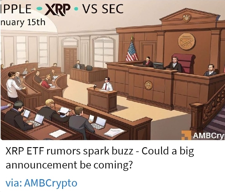 XRP ETF rumors