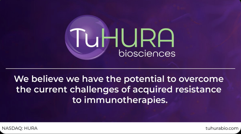 $TuHURA Biosciences (HURA.US)$ Bullish News. Hura will be Big this year. "We believe we have the potential to overcome the current challenges of acquired resist...