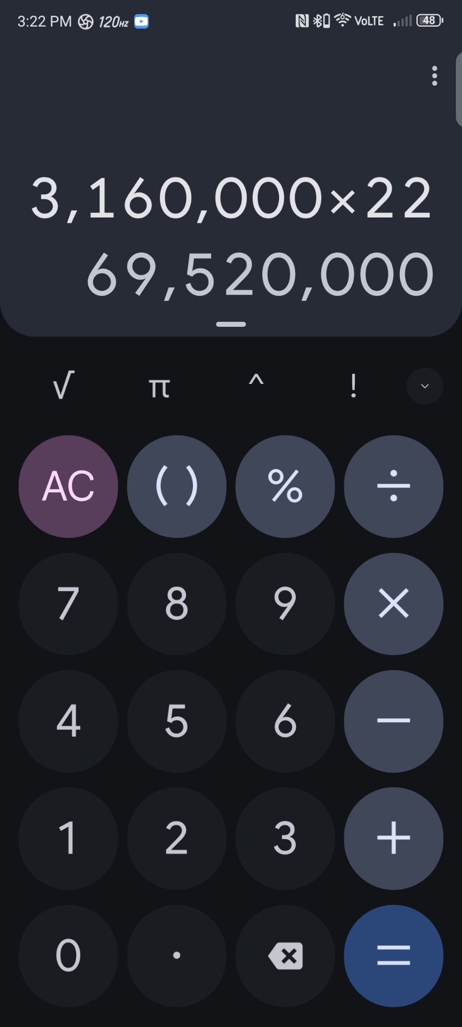 daily volume X share price. 😑 Good day to load calls cheap