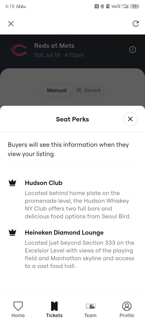 從moomoo獲得的免費棒球票。我沒有要求，他們就發信息給我。