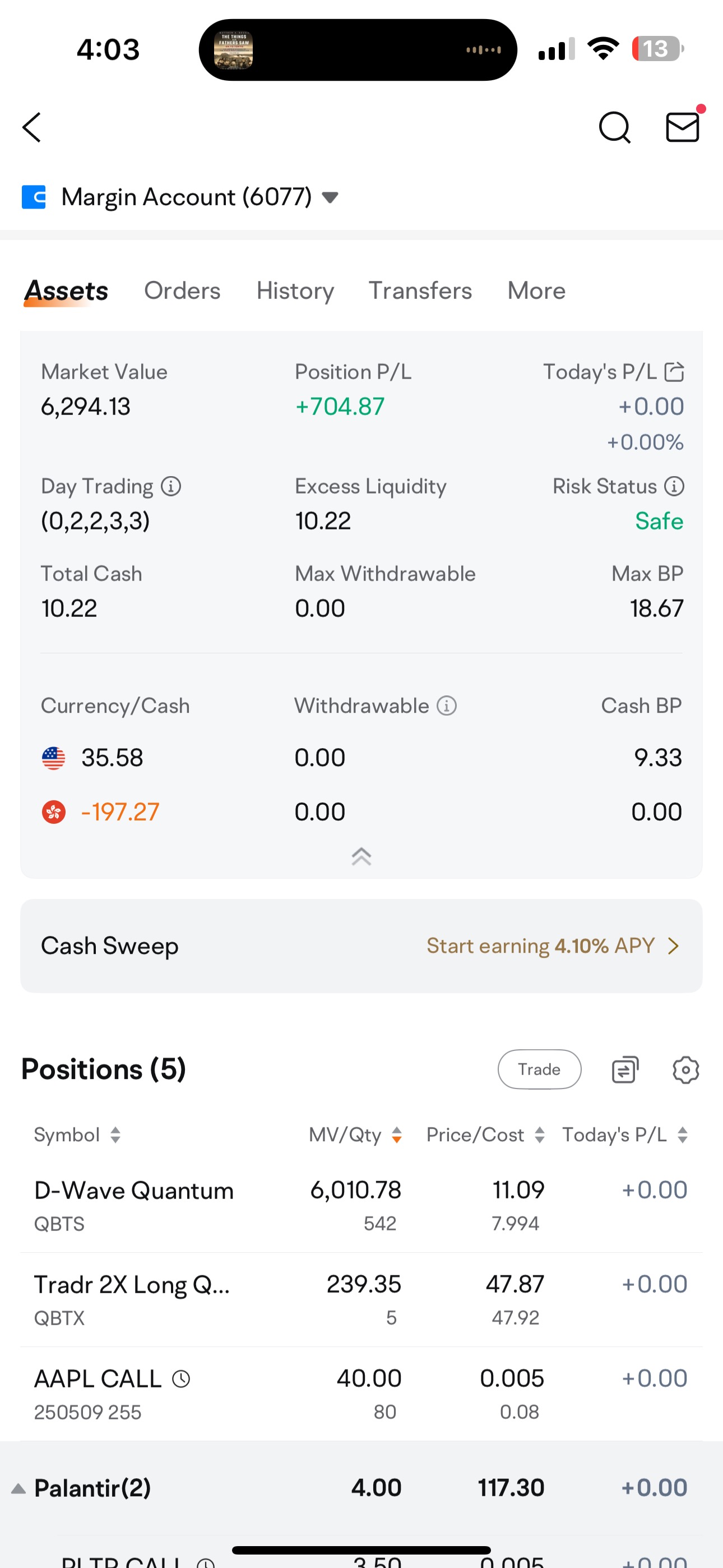 the case for d wave