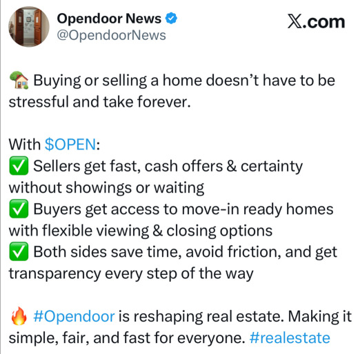 💎🚀 保護您的股票 —— $OPEN 並不是一隻模因股 🚀💎