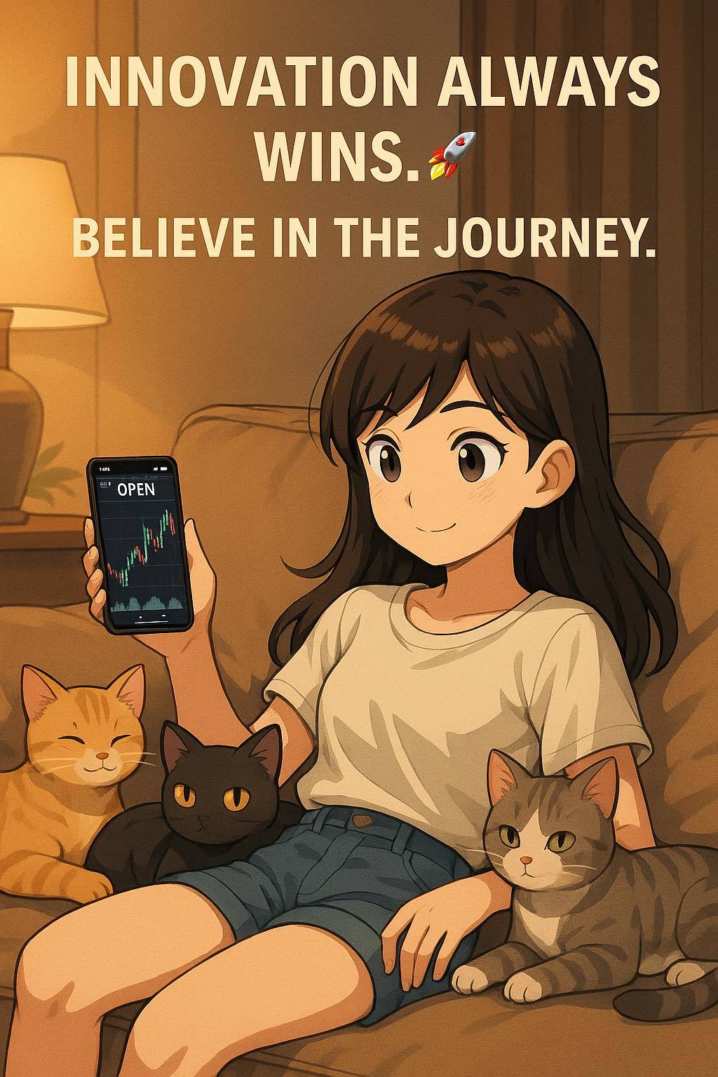 “Innovation always wins. Doubters always get left behind.” 💎